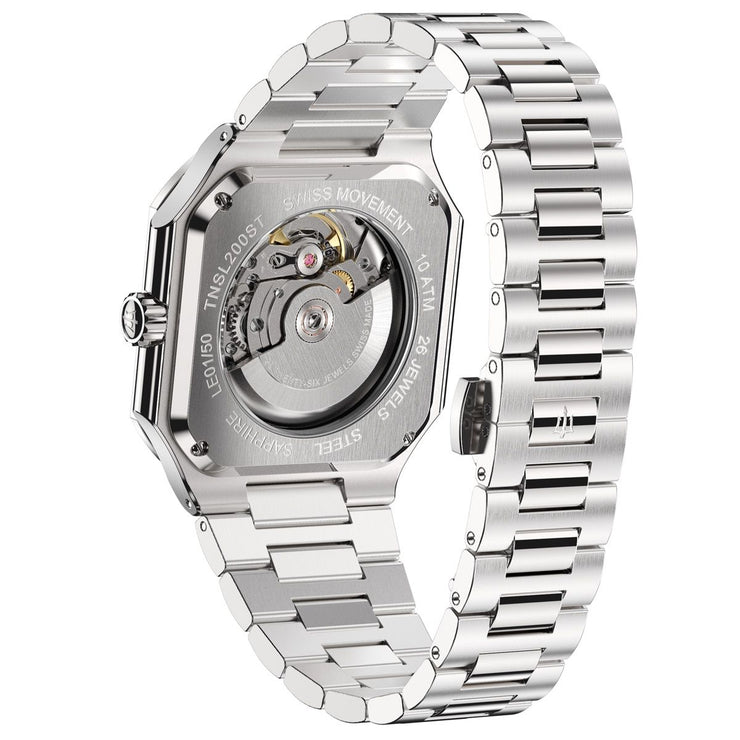 Oceaneva Tenuis Ultra-Thin Swiss Automatic Salmon