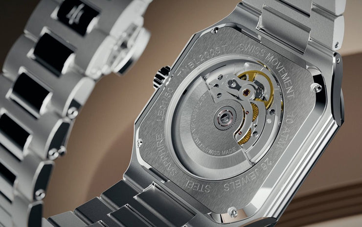 Oceaneva Tenuis Ultra-Thin Swiss Automatic Salmon