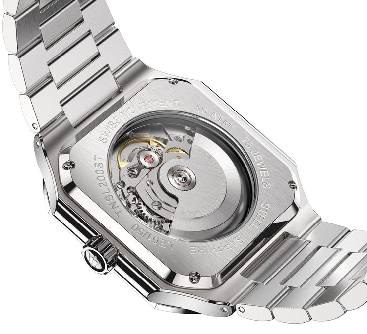 Oceaneva Tenuis Ultra-Thin Swiss Automatic Salmon