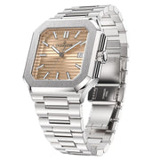 Oceaneva Tenuis Ultra-Thin Swiss Automatic Salmon