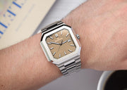 Oceaneva Tenuis Ultra-Thin Swiss Automatic Salmon