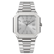 Oceaneva Tenuis Ultra‑Thin Swiss Automatic Silver