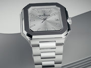 Oceaneva Tenuis Ultra‑Thin Swiss Automatic Silver