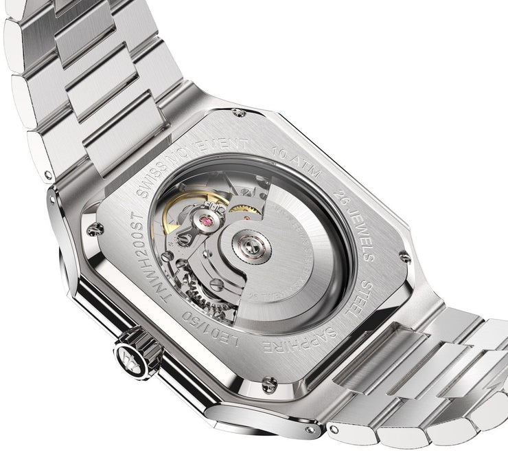 Oceaneva Tenuis Ultra‑Thin Swiss Automatic Silver