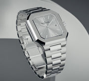 Oceaneva Tenuis Ultra‑Thin Swiss Automatic Silver