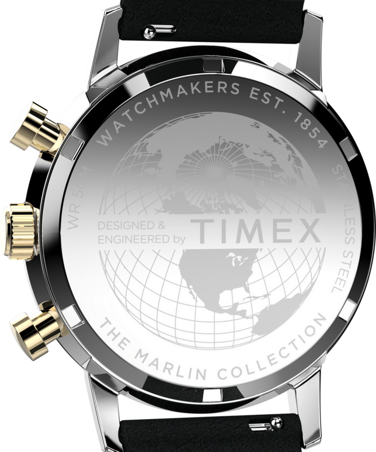 Timex Marlin Chronograph Tachymeter 40mm Champagne