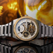 Thomas Earnshaw Discovery Drake Dual Time Automatic White Gold