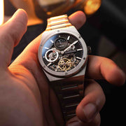 Thomas Earnshaw Discovery Drake Dual Time Automatic Silver Black