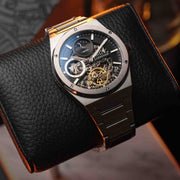 Thomas Earnshaw Discovery Drake Dual Time Automatic Silver Black