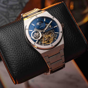 Thomas Earnshaw Discovery Drake Dual Time Automatic Silver Blue