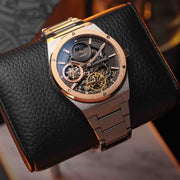 Thomas Earnshaw Discovery Drake Dual Time Automatic Rose Grey