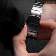 Thomas Earnshaw Discovery Drake Dual Time Automatic Silver Black