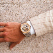 Thomas Earnshaw Discovery Drake Dual Time Automatic White Gold