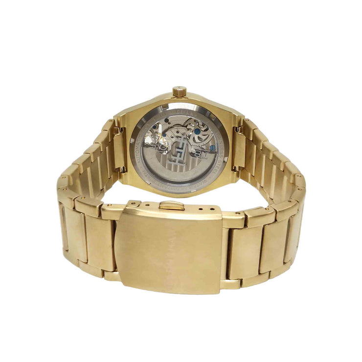 Thomas Earnshaw Discovery Drake Dual Time Automatic Green Gold