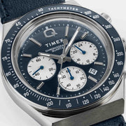 Timex 1970's Q Chronograph 40mm Blue
