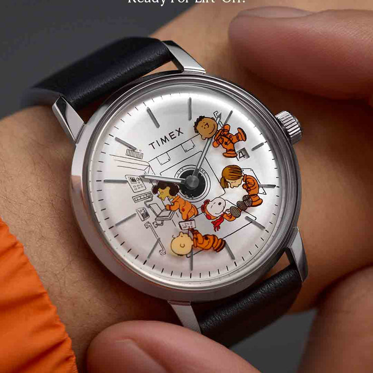 Timex Marlin Automatic x Peanuts Space 40mm Zero Gravity