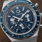 Timex Q Chronograph x Peanuts 40mm Blue SS