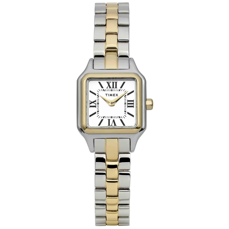 Timex Addison 23mm Silver Gold SS