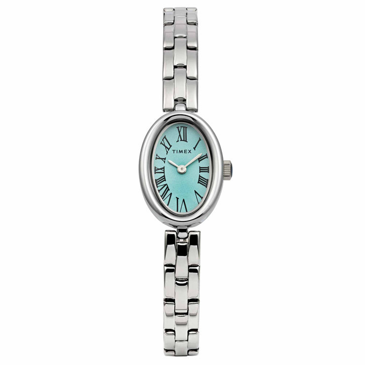Timex Cavatina 19mm Blue SS