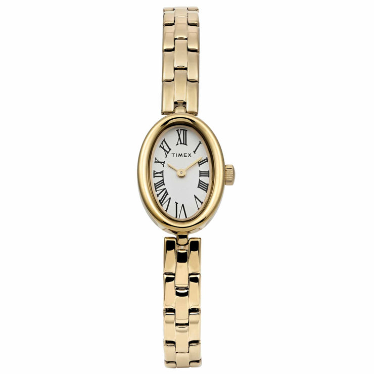 Timex Cavatina 19mm Gold White SS