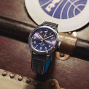 Timex Waterbury Ace Automatic x Pan Am 41mm Blue