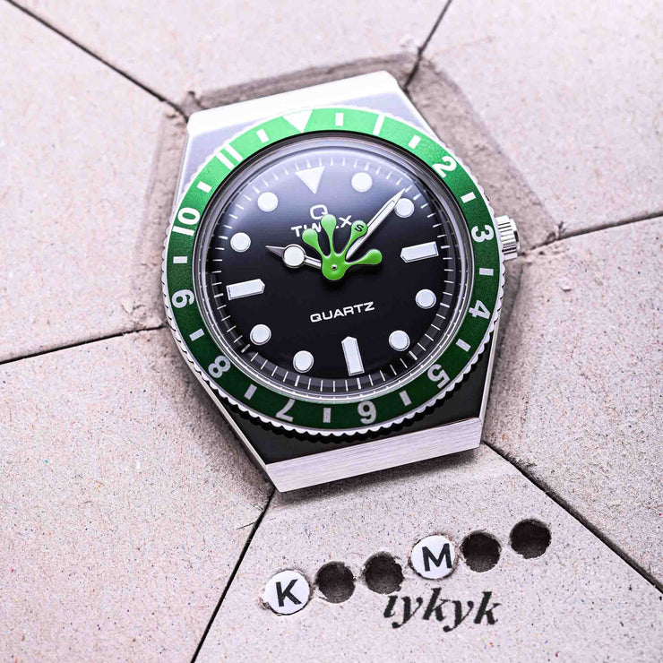 Timex x seconde/seconde/ 38mm Black SS