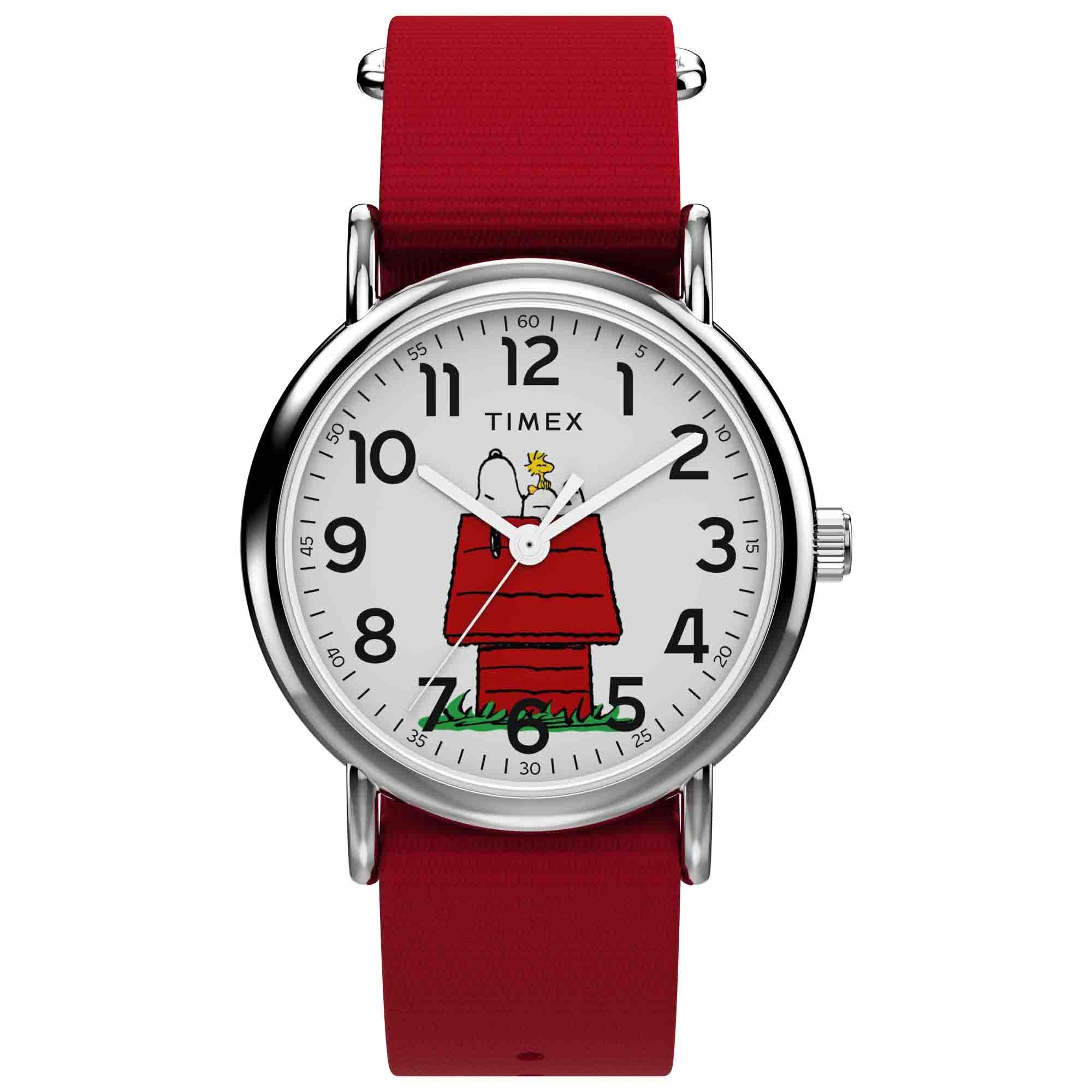 Timex Weekender x Peanuts 38mm Snoopy Dog House | Watches.com