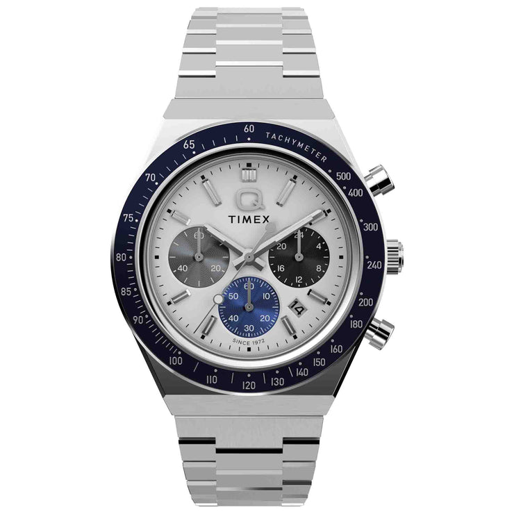 Timex Q Chronograph 40mm SS