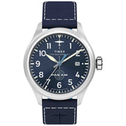 Timex Waterbury Ace Automatic x Pan Am 41mm Blue