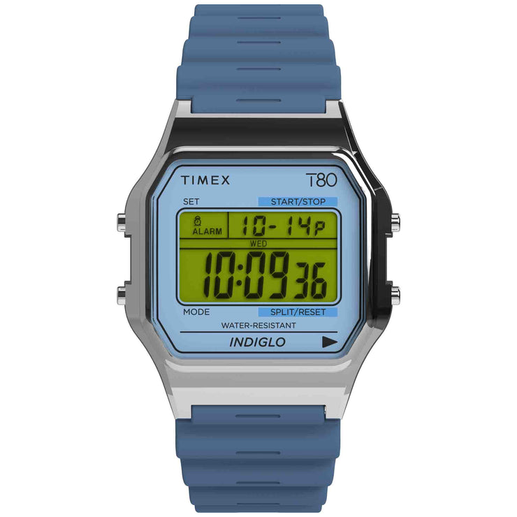 Timex T80 34mm Blue