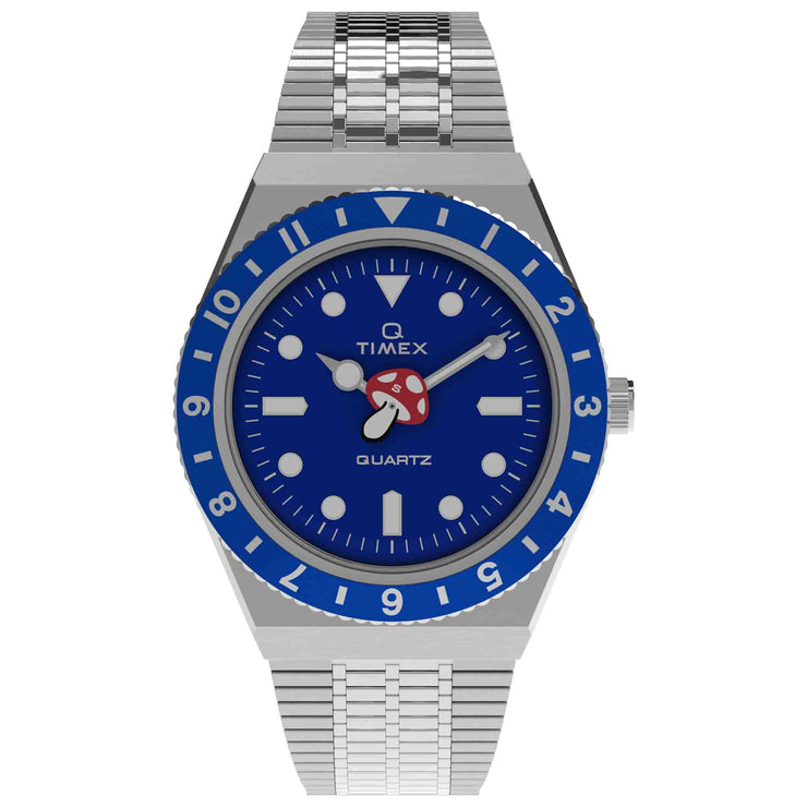 Timex x seconde/seconde/ 38mm Blue SS