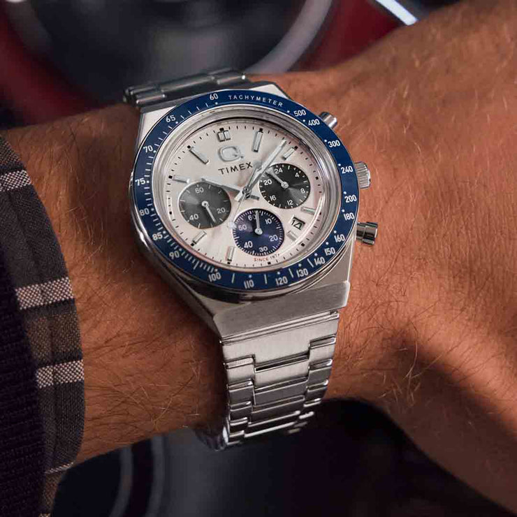 Timex Q Chronograph 40mm SS