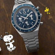 Timex Q Chronograph x Peanuts 40mm Blue SS