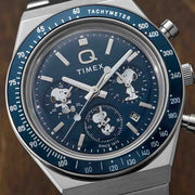 Timex Q Chronograph x Peanuts 40mm Blue SS
