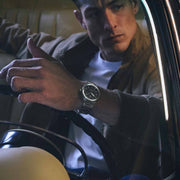 Timex Q Continental Day and Date 39mm Black SS