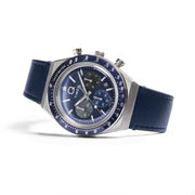 Timex Q Chronograph 40mm Blue
