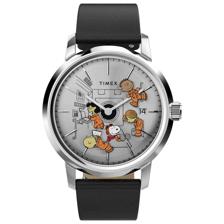 Timex Marlin Automatic x Peanuts Space 40mm Zero Gravity