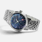 Timex Marlin Quartz GMT 40mm Blue Silver SS