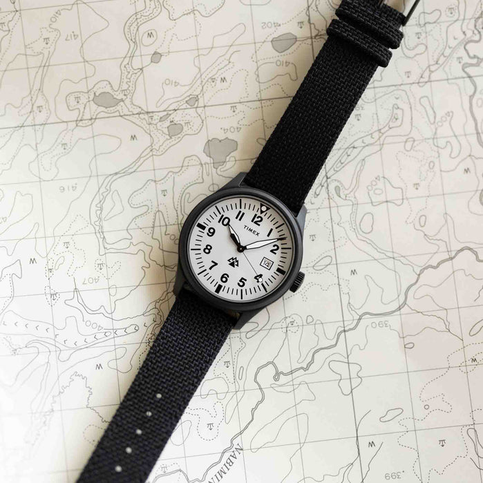 Timex Expedition North Traprock 43mm rPET Gray angled shot picture