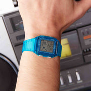 Timex Q LCA 35mm Transparent Blue