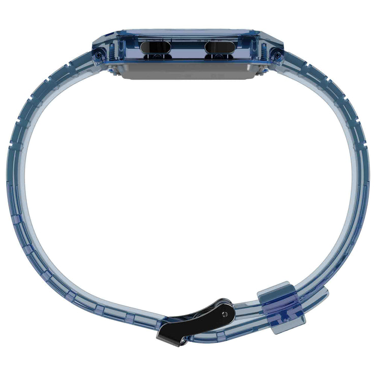 Timex Q LCA 35mm Transparent Blue