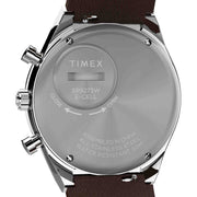 Timex 1970's Q Chronograph 40mm Salmon