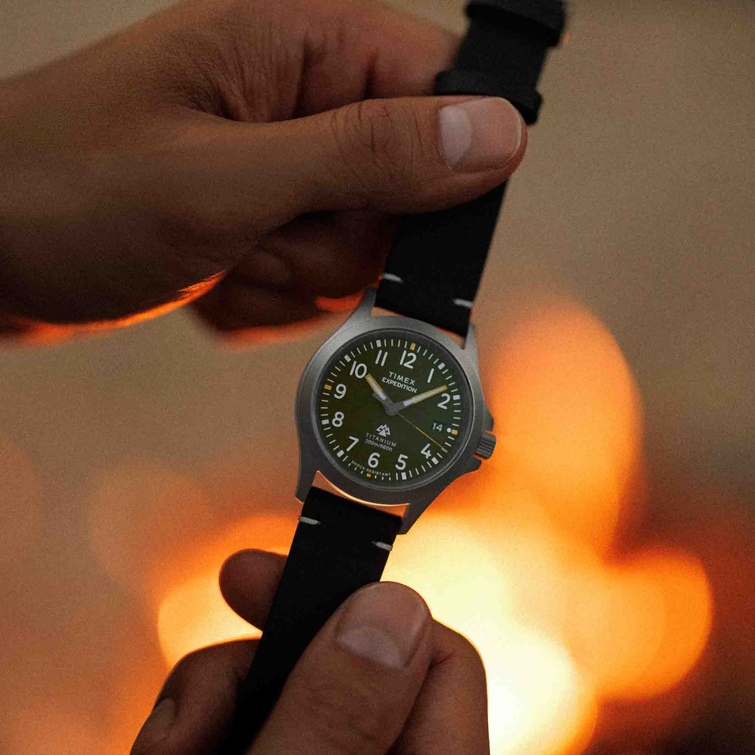 Timex Expedition North Titanium QA 38mm Green | Watches.com