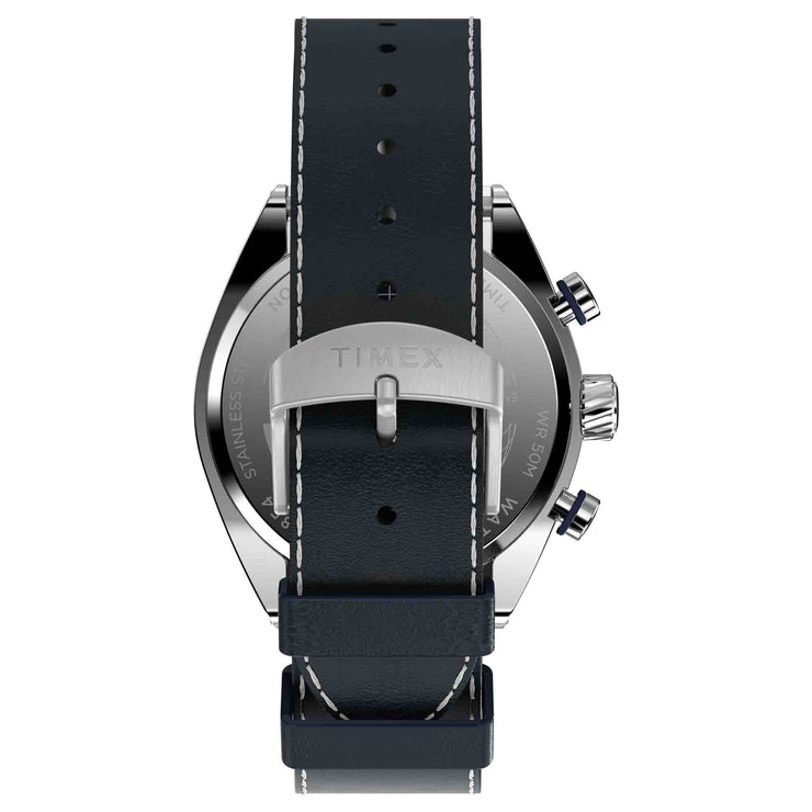 Timex Legacy Tonneau Chronograph 42mm Blue