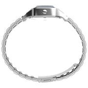 Timex Q 1975 SSQ Digital Reissue 38mm Black SS