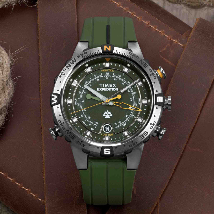 Timex Expedition Tide-Temp-Compass 45mm Green