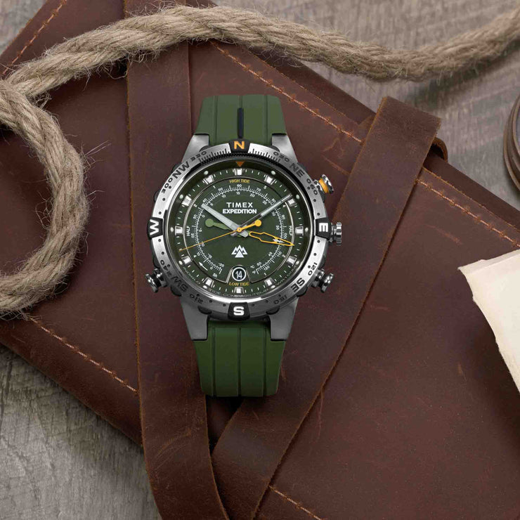Timex Expedition Tide-Temp-Compass 45mm Green
