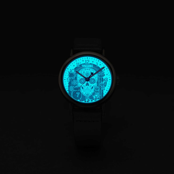 Timex Weekender 40mm Day of the Dead