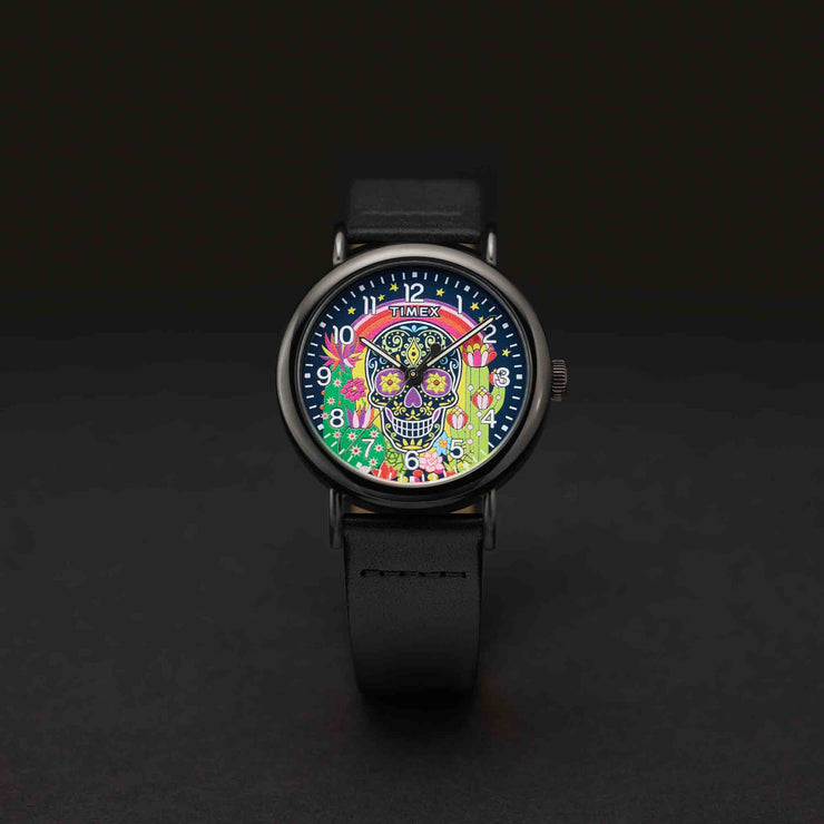 Timex Weekender 40mm Day of the Dead