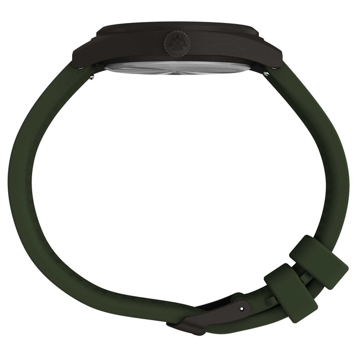 Timex Expedition Capstone 39mm Black Green angled shot picture